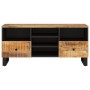 TV-Schrank aus Mangoholz und Holzwerkstoff, 100 x 33 x 46 cm von vidaXL, TV-Möbel - Ref: Foro24-351978, Preis: 103,26 €, Raba...
