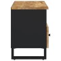 TV-Schrank aus Mangoholz und Holzwerkstoff, 100 x 33 x 46 cm von vidaXL, TV-Möbel - Ref: Foro24-351978, Preis: 103,26 €, Raba...