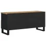 Mango wood and engineered wood TV cabinet 100x33x46 cm by vidaXL, TV Furniture - Ref: Foro24-351978, Price: 101,95 €, Discoun...