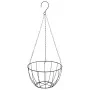 Hanging pots 4 pcs black steel coconut coating Ø40x63cm by vidaXL, Saucers and buckets for pots - Ref: Foro24-319359, Price: ...