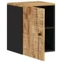 Armario de baño de pared madera maciza de mango 38x33x48 cm de vidaXL, Muebles de baño - Ref: Foro24-351990, Precio: 70,71 €,...