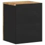 Armario de baño de pared madera maciza de mango 38x33x48 cm de vidaXL, Muebles de baño - Ref: Foro24-351990, Precio: 70,71 €,...
