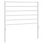 Cabecero de metal blanco 100 cm de vidaXL, Cabeceros y pies de cama - Ref: Foro24-352397, Precio: 22,74 €, Descuento: %
