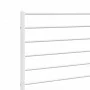 Cabecero de metal blanco 100 cm de vidaXL, Cabeceros y pies de cama - Ref: Foro24-352397, Precio: 22,74 €, Descuento: %