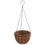 Hängetöpfe 4 Stück Coco Zero schwarze Beschichtung Ø30x52cm von vidaXL, Untertassen und Eimer für Töpfe - Ref: Foro24-319357,...