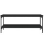 Schwarzer Ingenieurholz-Couchtisch 100x55x40 cm von vidaXL, Couchtisch - Ref: Foro24-832833, Preis: 56,69 €, Rabatt: %