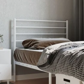 Kopfteil aus weißem Metall, 80 cm von vidaXL, Kopf- und Fußteile - Ref: Foro24-352395, Preis: 21,90 €, Rabatt: %