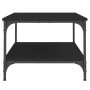 Schwarzer Ingenieurholz-Couchtisch 100x55x40 cm von vidaXL, Couchtisch - Ref: Foro24-832833, Preis: 56,69 €, Rabatt: %