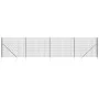 Anthrazitgrauer Drahtzaun mit Ankerspießen 1,8x10 m von vidaXL, Zaunpaneele - Ref: Foro24-154245, Preis: 139,05 €, Rabatt: %