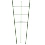Gartenpflanzenstützen mit 3 Ringen 5 Stück grüner Stahl 75 cm von vidaXL, Spaliere und Pflanzenstützen - Ref: Foro24-319374, ...