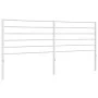 Cabecero de metal blanco 200 cm de vidaXL, Cabeceros y pies de cama - Ref: Foro24-352406, Precio: 32,25 €, Descuento: %