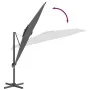 Hanging parasol with anthracite gray aluminum pole 300x300 cm by vidaXL, Umbrellas - Ref: Foro24-319915, Price: 191,53 €, Dis...