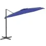 Hängeschirm mit hellblauer Aluminiumstange 400x300cm von vidaXL, Sonnenschirme - Ref: Foro24-319922, Preis: 210,03 €, Rabatt: %