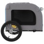 Haustier-Fahrradanhänger, Eisen-Oxford-Stoff, Blaugrau von vidaXL, Kinderwagen für Haustiere - Ref: Foro24-93834, Preis: 100,...