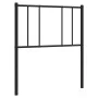 Kopfteil aus schwarzem Metall, 90 cm von vidaXL, Kopf- und Fußteile - Ref: Foro24-352508, Preis: 22,78 €, Rabatt: %