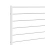 Kopfteil aus weißem Metall, 180 cm von vidaXL, Kopf- und Fußteile - Ref: Foro24-352404, Preis: 34,22 €, Rabatt: %