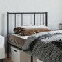 Cabecero de metal negro 75 cm de vidaXL, Cabeceros y pies de cama - Ref: Foro24-352506, Precio: 15,68 €, Descuento: %