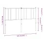 Kopfteil aus schwarzem Metall, 120 cm von vidaXL, Kopf- und Fußteile - Ref: Foro24-352511, Preis: 27,58 €, Rabatt: %