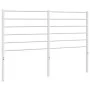 Kopfteil aus weißem Metall, 140 cm von vidaXL, Kopf- und Fußteile - Ref: Foro24-352401, Preis: 25,59 €, Rabatt: %