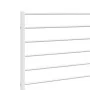 Kopfteil aus weißem Metall, 140 cm von vidaXL, Kopf- und Fußteile - Ref: Foro24-352401, Preis: 25,59 €, Rabatt: %