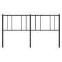Kopfteil aus schwarzem Metall, 193 cm von vidaXL, Kopf- und Fußteile - Ref: Foro24-352517, Preis: 32,54 €, Rabatt: %