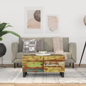 Couchtisch aus recyceltem Holz und Sperrholz, 80 x 50 x 40 cm von vidaXL, Couchtisch - Ref: Foro24-350638, Preis: 143,48 €, R...