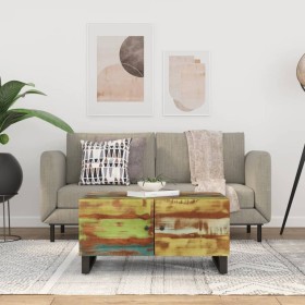 Recycled wood and plywood coffee table 80x50x40 cm by vidaXL, Coffee table - Ref: Foro24-350638, Price: 146,19 €, Discount: %