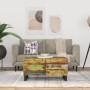 Couchtisch aus recyceltem Holz und Sperrholz, 80 x 50 x 40 cm von vidaXL, Couchtisch - Ref: Foro24-350638, Preis: 146,19 €, R...