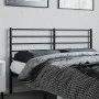 Kopfteil aus schwarzem Metall, 120 cm von vidaXL, Kopf- und Fußteile - Ref: Foro24-352350, Preis: 27,76 €, Rabatt: %