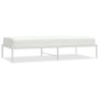 Bettgestell aus weißem Metall, 90 x 190 cm von vidaXL, Betten und Lattenroste - Ref: Foro24-350905, Preis: 77,85 €, Rabatt: %