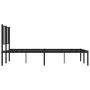 Bettgestell mit schwarzem Metallkopfteil 135x190 cm von vidaXL, Betten und Lattenroste - Ref: Foro24-352479, Preis: 94,10 €, ...