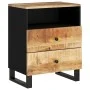 Bedside table made of mango wood and plywood, measuring 50x33x62 cm. by vidaXL, Nightstands - Ref: Foro24-350664, Price: 122,...