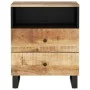 Bedside table made of mango wood and plywood, measuring 50x33x62 cm. by vidaXL, Nightstands - Ref: Foro24-350664, Price: 122,...