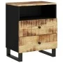 Bedside table made of mango wood and plywood, measuring 50x33x62 cm. by vidaXL, Nightstands - Ref: Foro24-350664, Price: 122,...