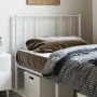 Kopfteil aus weißem Metall, 80 cm von vidaXL, Kopf- und Fußteile - Ref: Foro24-352556, Preis: 19,53 €, Rabatt: %