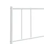 Kopfteil aus weißem Metall, 80 cm von vidaXL, Kopf- und Fußteile - Ref: Foro24-352556, Preis: 19,53 €, Rabatt: %