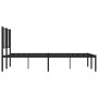 Estructura de cama con cabecero metal negro 120x200 cm de vidaXL, Camas y somieres - Ref: Foro24-352478, Precio: 88,26 €, Des...