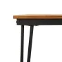 Garden table with solid acacia wood U-shaped legs 180x90x75 cm by vidaXL, Garden tables - Ref: Foro24-319521, Price: 216,14 €...