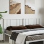 Kopfteil aus weißem Metall, 193 cm von vidaXL, Kopf- und Fußteile - Ref: Foro24-352566, Preis: 23,60 €, Rabatt: %