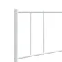 Cabecero de metal blanco 193 cm de vidaXL, Cabeceros y pies de cama - Ref: Foro24-352566, Precio: 23,30 €, Descuento: %