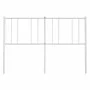 Kopfteil aus weißem Metall, 160 cm von vidaXL, Kopf- und Fußteile - Ref: Foro24-352564, Preis: 28,53 €, Rabatt: %