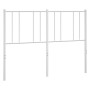Kopfteil aus weißem Metall, 160 cm von vidaXL, Kopf- und Fußteile - Ref: Foro24-352564, Preis: 28,99 €, Rabatt: %