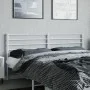 Cabecero de metal blanco 193 cm de vidaXL, Cabeceros y pies de cama - Ref: Foro24-352405, Precio: 34,21 €, Descuento: %