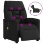 Sillón reclinable de masaje eléctrico tela negro