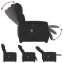 Sillón reclinable de masaje eléctrico tela negro