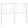 Kopfteil aus weißem Metall, 120 cm von vidaXL, Kopf- und Fußteile - Ref: Foro24-352560, Preis: 27,55 €, Rabatt: %