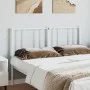 Kopfteil aus weißem Metall, 120 cm von vidaXL, Kopf- und Fußteile - Ref: Foro24-352560, Preis: 27,55 €, Rabatt: %