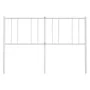 Kopfteil aus weißem Metall, 120 cm von vidaXL, Kopf- und Fußteile - Ref: Foro24-352560, Preis: 27,55 €, Rabatt: %