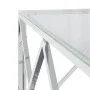 Stainless steel and glass coffee table 80x80x40 cm by vidaXL, Coffee table - Ref: Foro24-349969, Price: 146,20 €, Discount: %