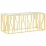 Couchtisch aus Edelstahl und Glas 110x45x45 cm von vidaXL, Couchtisch - Ref: Foro24-350050, Preis: 166,38 €, Rabatt: %